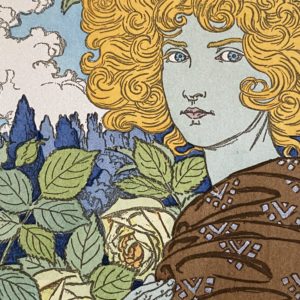 Jalousie, Eugène Grasset, détail