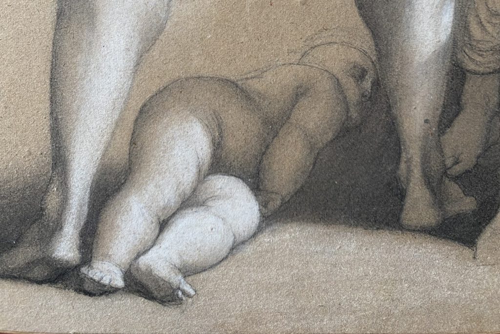 Gastine, croquis d'après Albrecht Durer, plume et encre brune, dessin ancien old master drawing