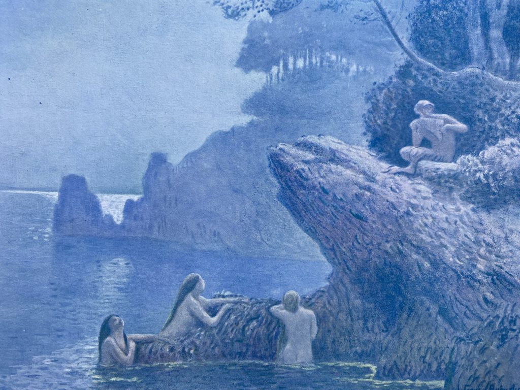 Forêt et Mer, Auburtin, Album de la Décoration, 1900, planche 33