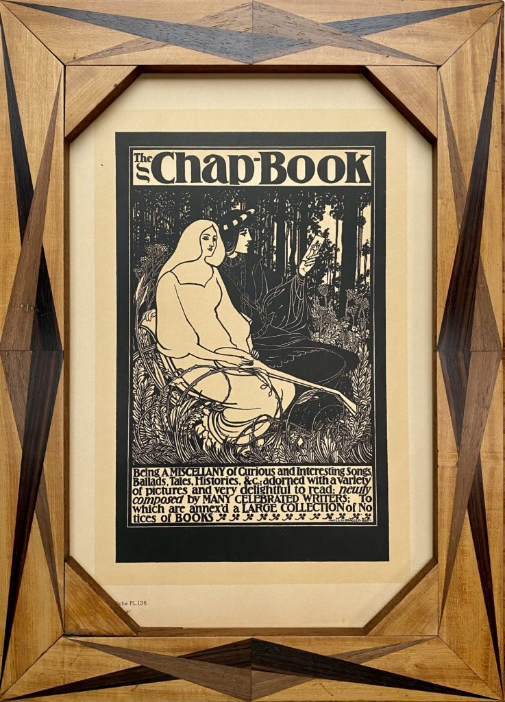William Bradley, Couverture lithographiée pour The ChapBook, 1895