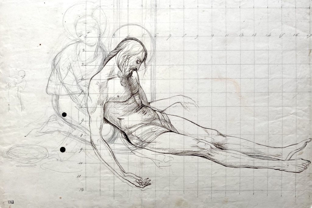 Déposition, d'après Fra Bartolomeo, Gastine