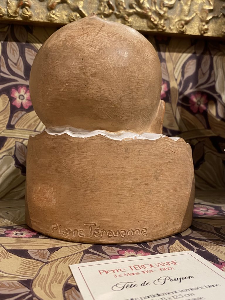 LCA-11 Pierre Térouanne - Tête de Poupon terracotta