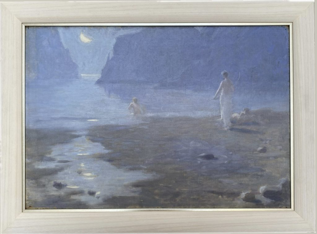 Portrait de Pauline Paul Chabas - Clair de Lune