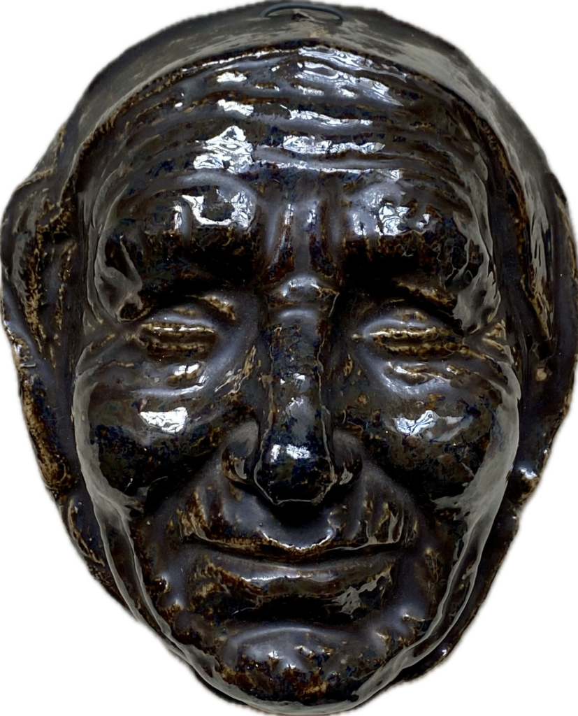 Portrait de Pauline René Quillivic, masque de bretonne