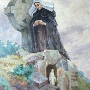 Charles Mairet - Bretonne au Calvaire