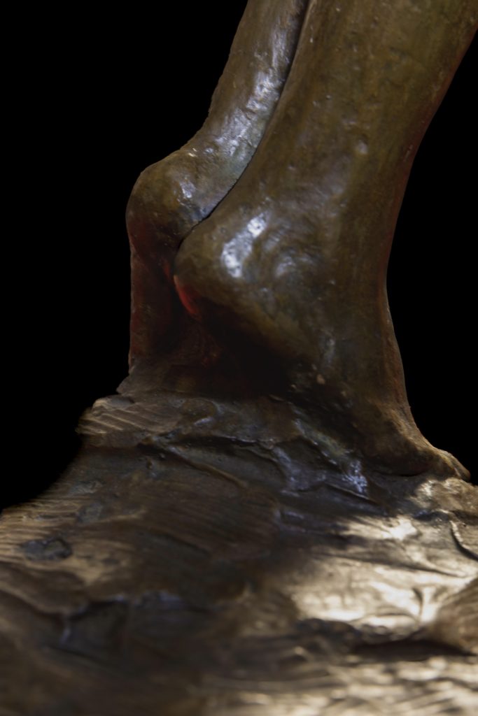 Naoum Aronson - Elève Troubetskoy Femme Nue sculpture bronze