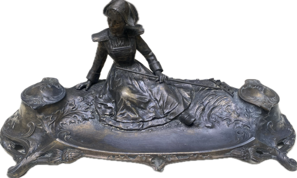 encrier art nouveau
