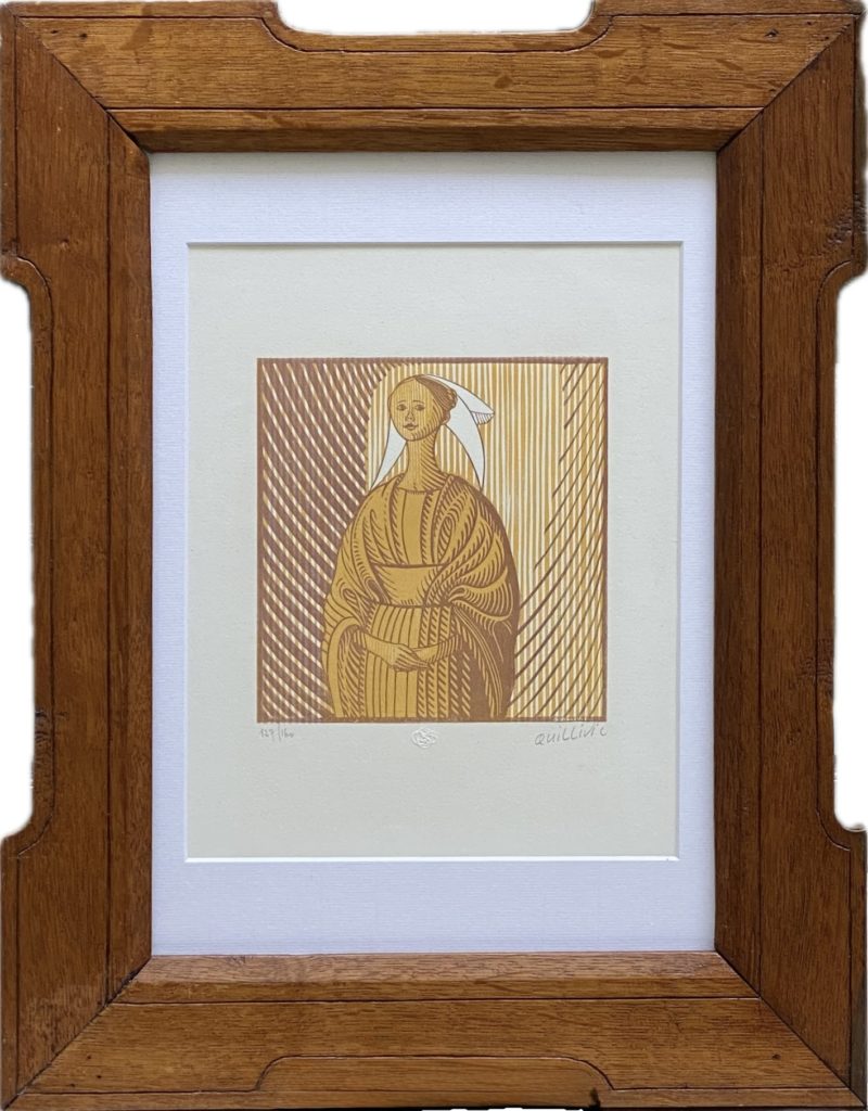 Quillivic - gravure sur bois 