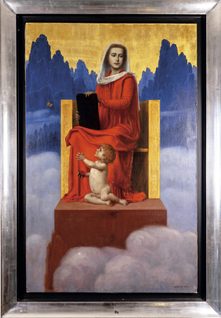 Von Hoesslin, vierge au papillon