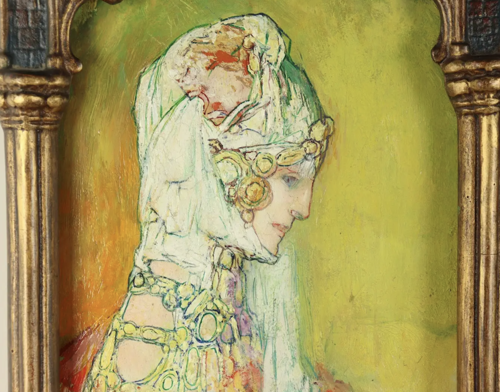 Vierge chabas figure mystique marcel beronneau
