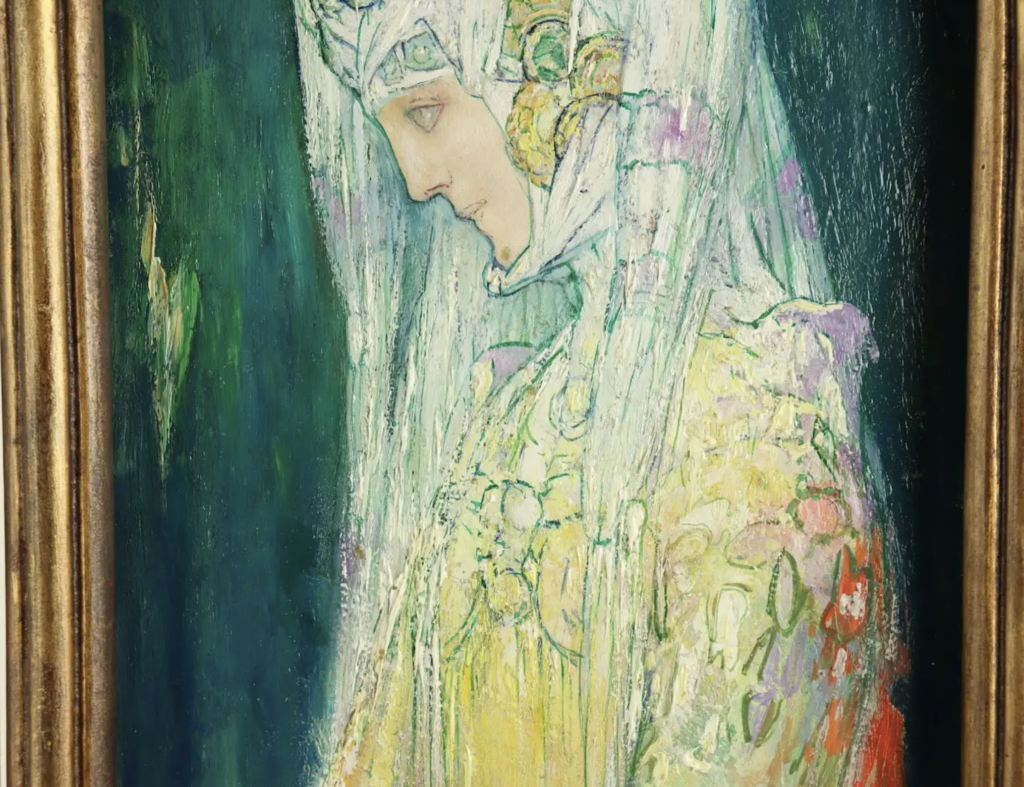 Vierge chabas figure mystique marcel beronneau