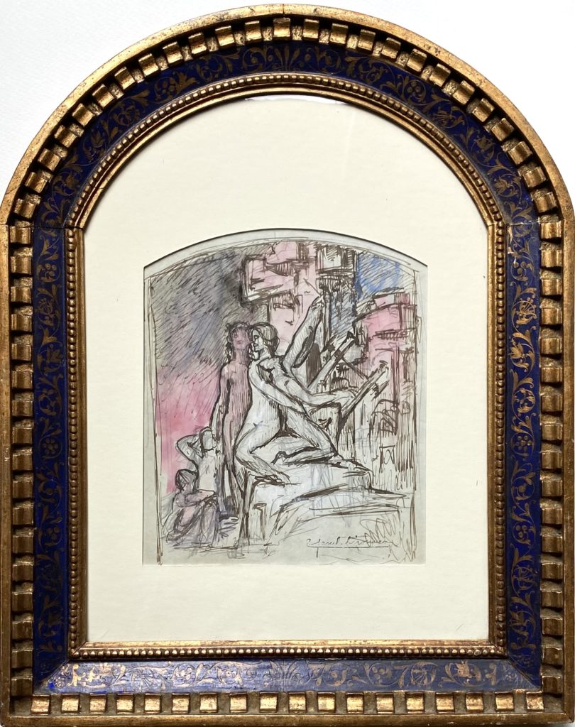 Vierge chabas Marcel Beronneau, Morphée et eurydice