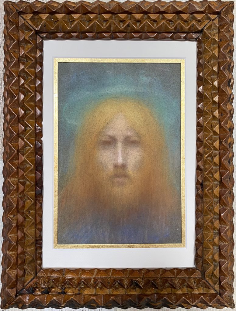Camille Ferré autoportrait en christ