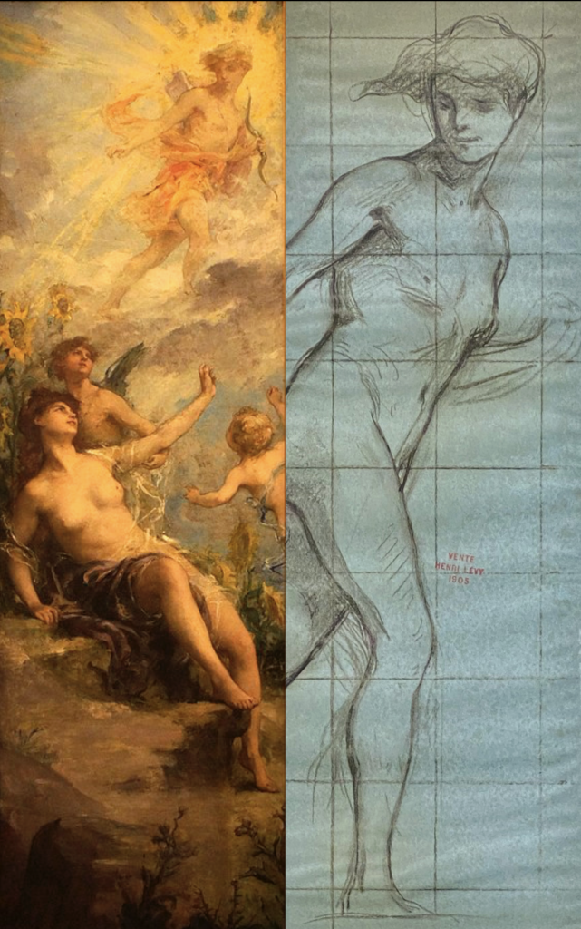 clytie changée en tournesol musée des beaux arts de Nantes 