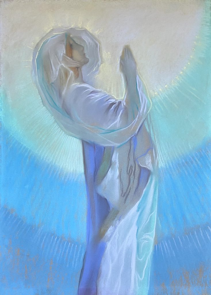 Roberto FRANZONI, Angelo, pastel