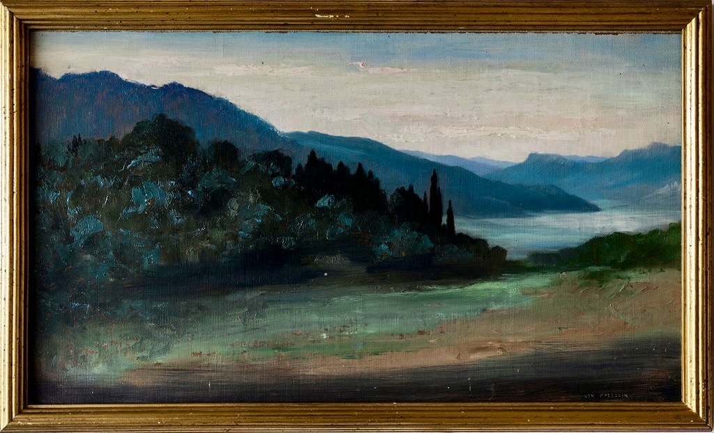 marcel beronneau femmes symbolistes Georges von hoesslkn - paysage mystique