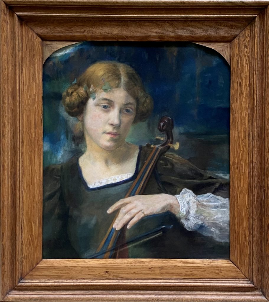 Edgard Maxence - Joueuse de Luth