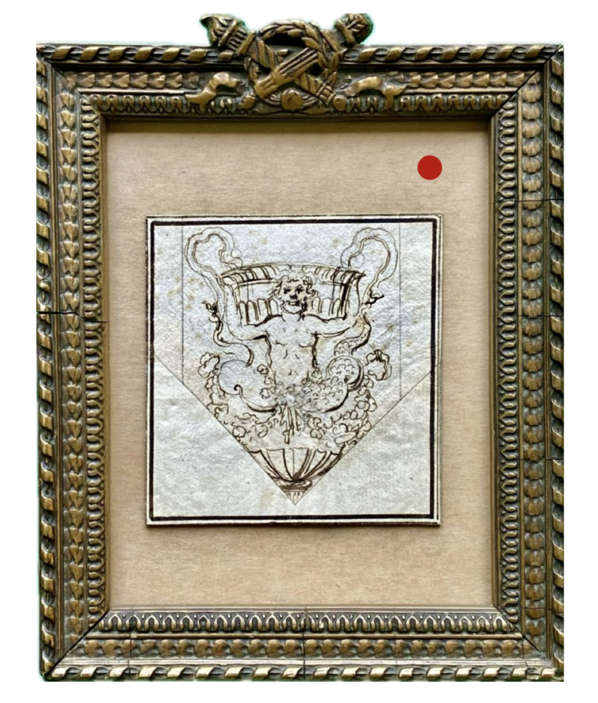 Gastine, Déposition du Christ, dessin 19e Gastine, Déposition du Christ, dessin 19e