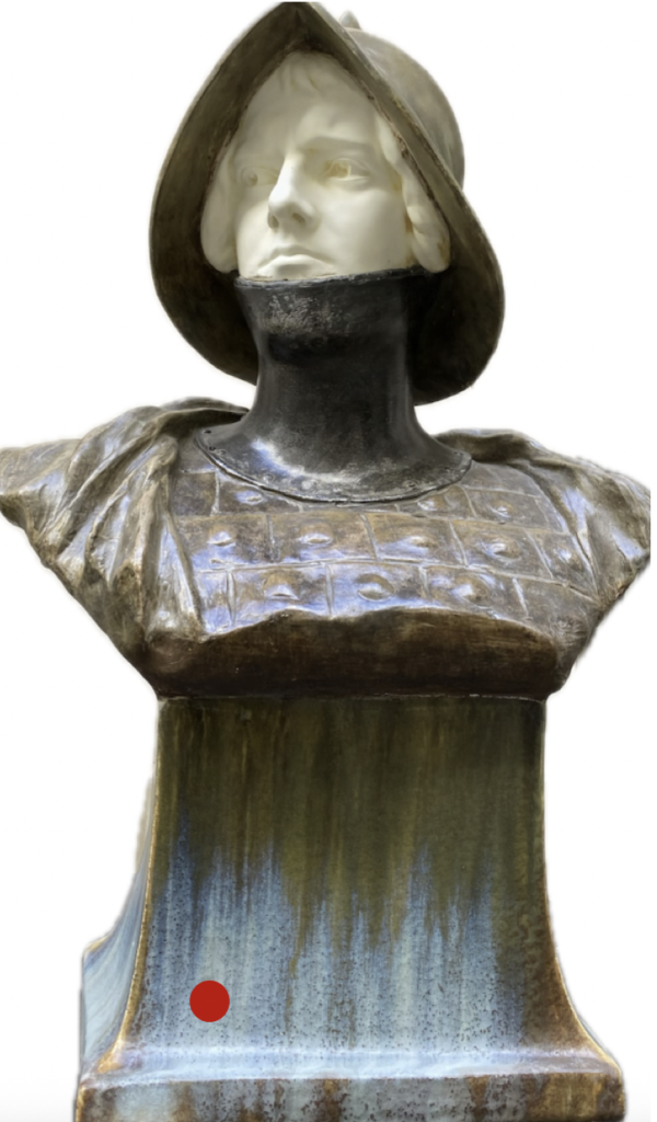 Camille Ferré Jeanne d'Arc, Manufacture Goldscheider