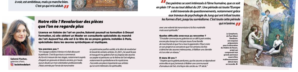 Article Antiquité Le Cloître de l'art Prix Marcus 