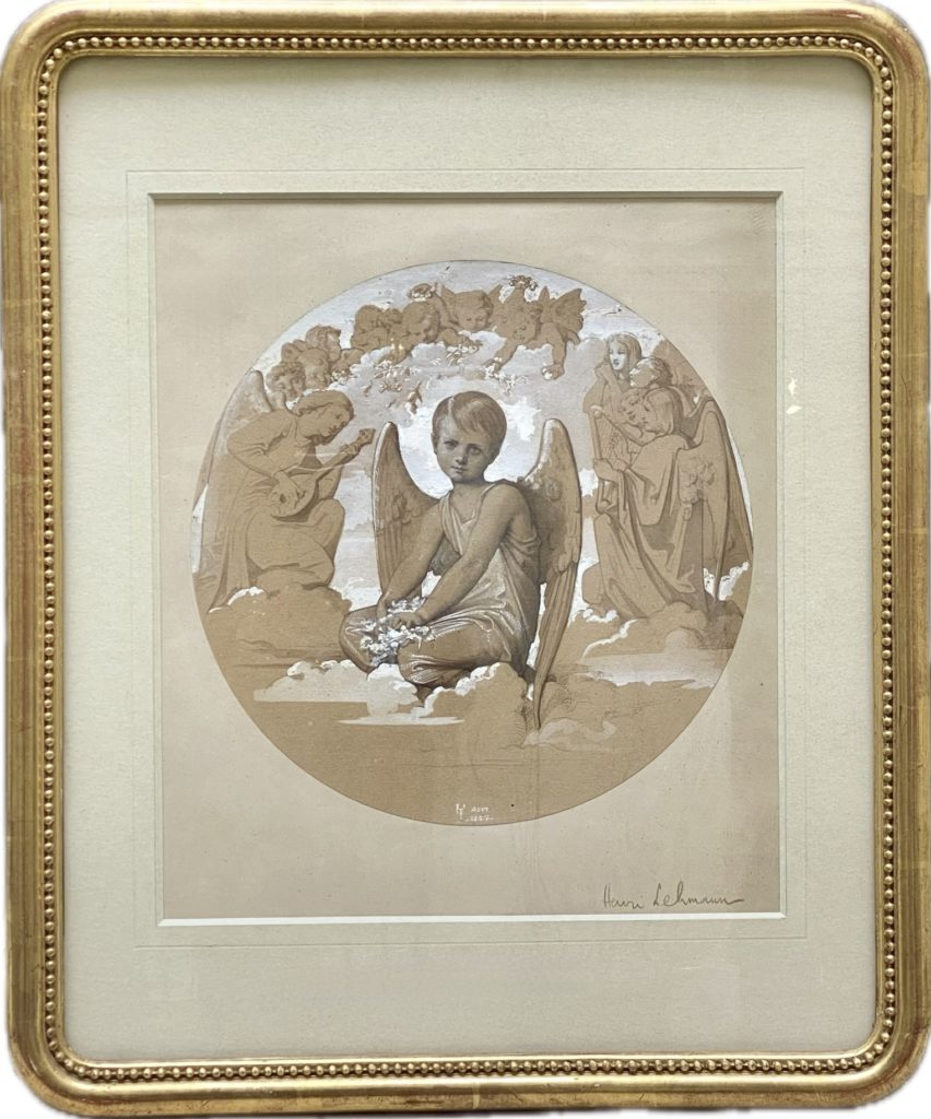 Le cloitre de l'art Henri Lehmann 