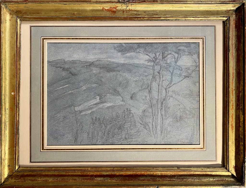 Paul Baudouin, la symphonie Louis Janmot, paysage bleu