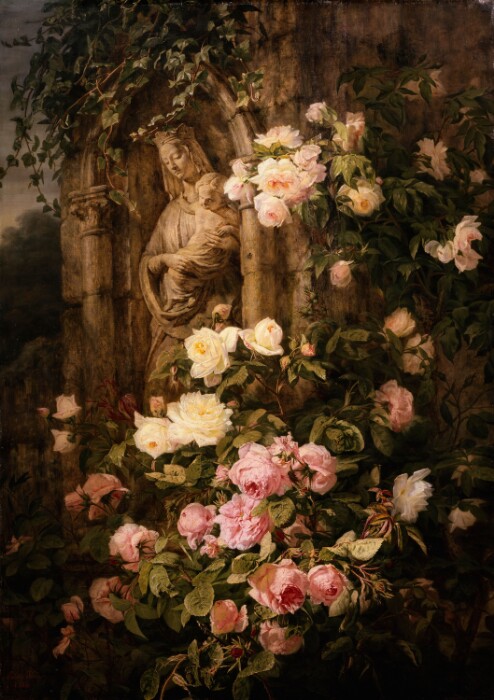 Le Bénitier : Notre-Dame-des-Roses , Simon saint jean