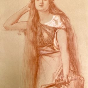 Gustave Boulanger, Muse à la lyre