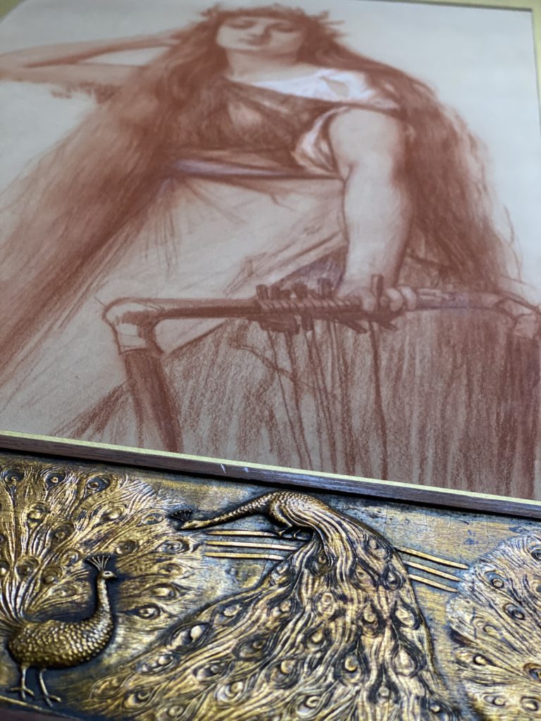 Gustave Boulanger, Muse à la lyre 