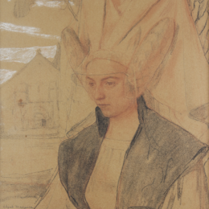 Femme au missel Edgard Maxence