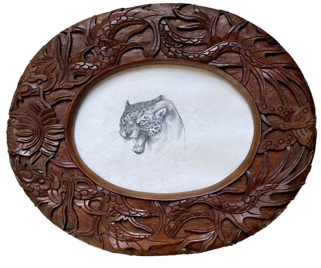 Marielle Brie - tigre rugissant